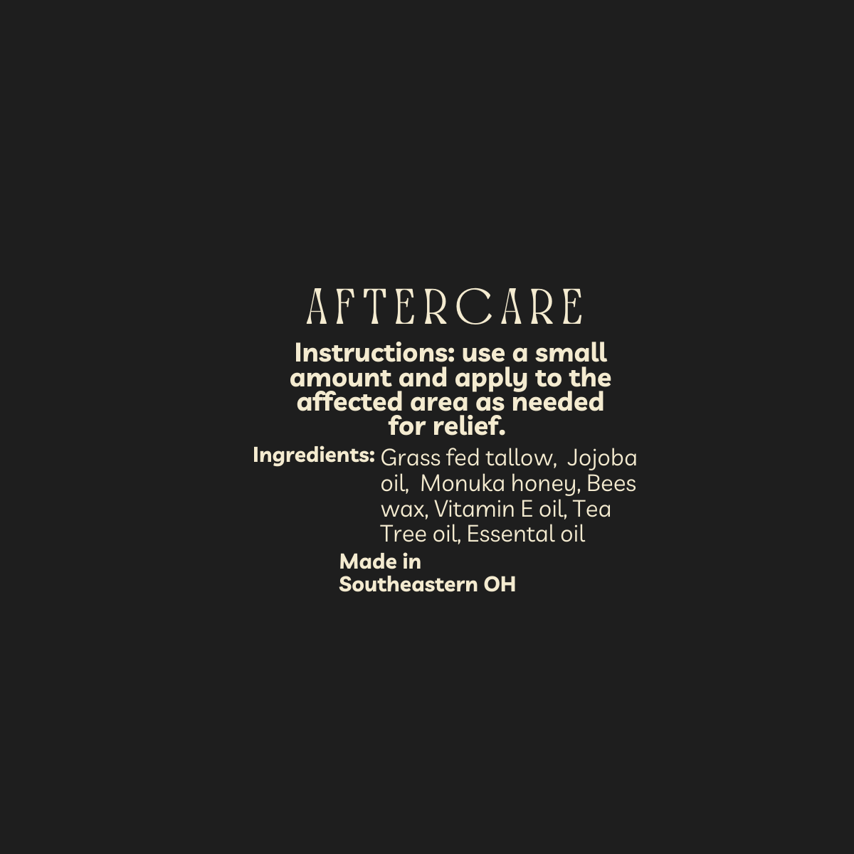 Burrow & Co. After Care for HIM