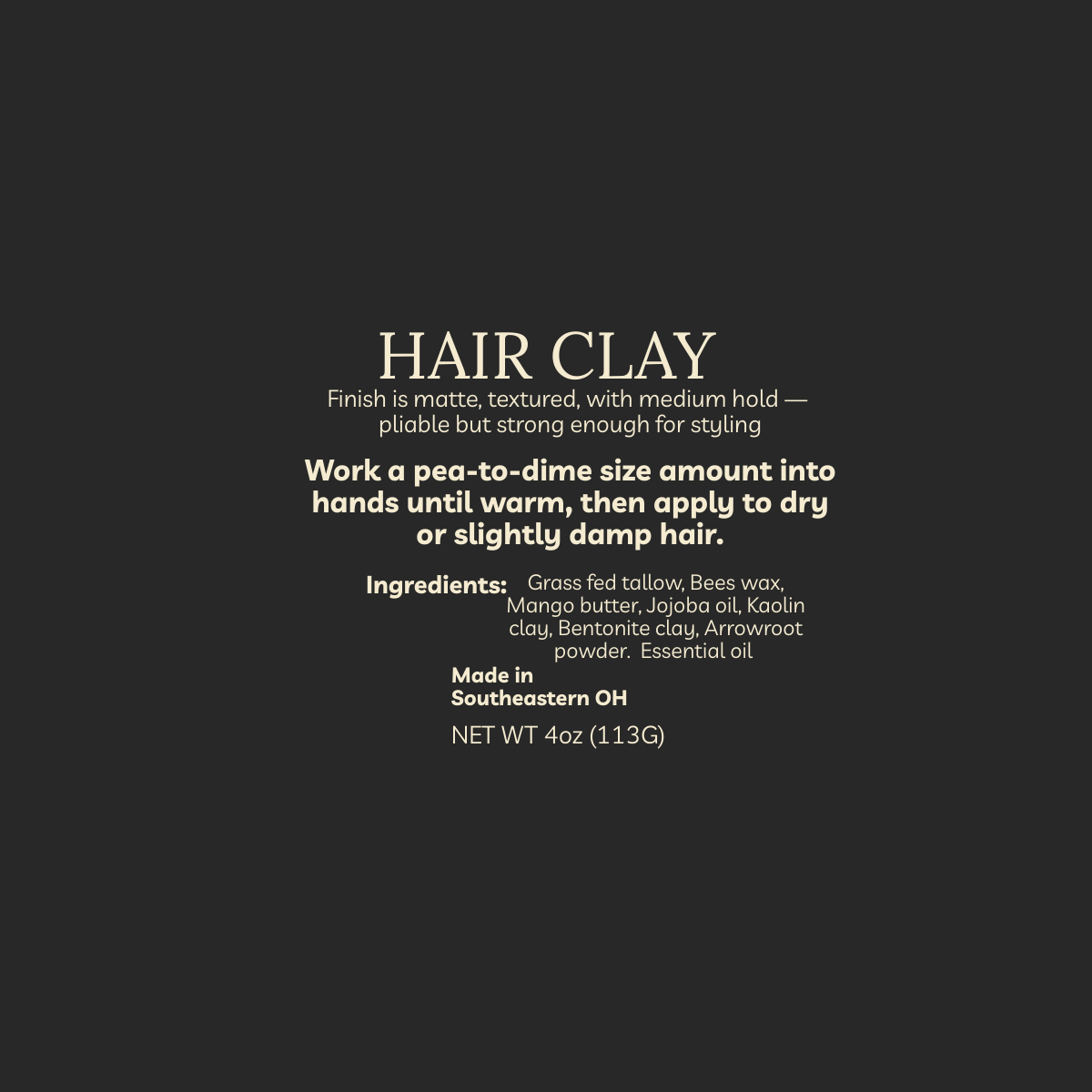 Hair Clay